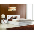 Modern white high gloss finish bedroom furniture