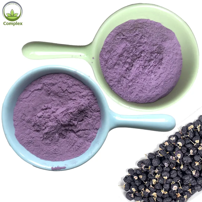 Black Wolfberry Powder Png