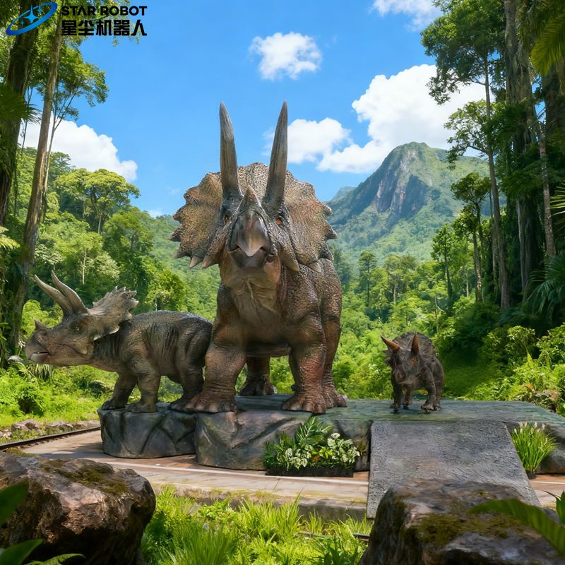 Animatronic Triceratops