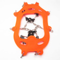 10 Teeth Ice Gripper Anti-skid Crampon Outdoor Claw Snowshoes Ice Climbing Elastic Shoe Cover for Winter