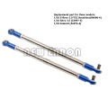 2Pc Alloy Adustable Push Rod Turnbuckle With Ends 5338R 5338A 8638 8646 For RC Car Parts Traxxas 1/10 Revo 3.3 E-REVO 2.0 Summit