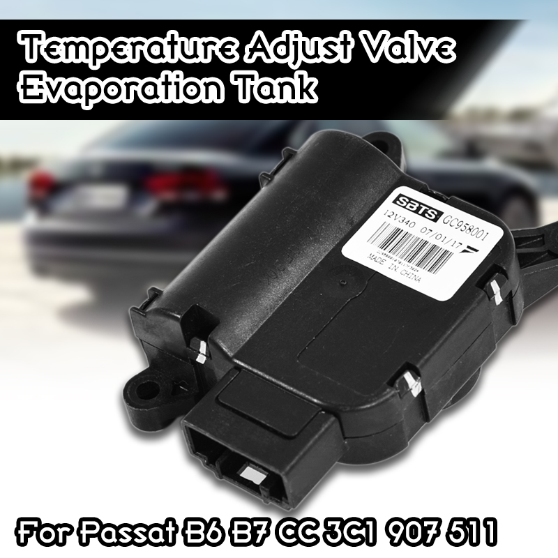 AC Temperature Adjust Valve Evaporation Tank Motor For VW Passat B6 B7 CC 3C1 907 511 Temperature Adjust Valve Evaporation Tank