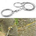 Field Survival Stainless Wire Saw Hand Chain Saw Cutter Outdoor Emergency Fretsaw Camping Hunting Wire Saw Survival Tool New