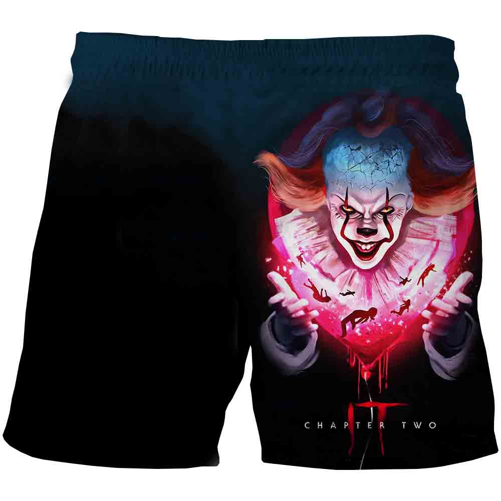 joker Fashion Cute Shorts Girls/Boys Leisure Shorts Summer Teenagers Cartoon Kids Baby Beach Thin Clothes Short Pants