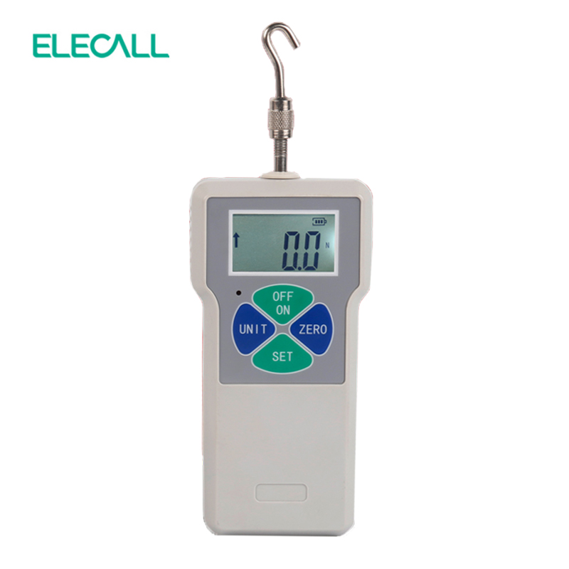 ELECALL ELK-200 Digital Dynamometer Force Measuring Instruments Thrust Tester Digital Push Pull Force Gauge Tester Meter