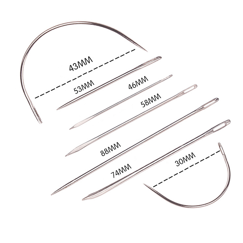 7 pcs Sewing Needle Leather Craft Sewing Accessories Stitching Sewing Leathercraft Shoe Repair Tools Supplies