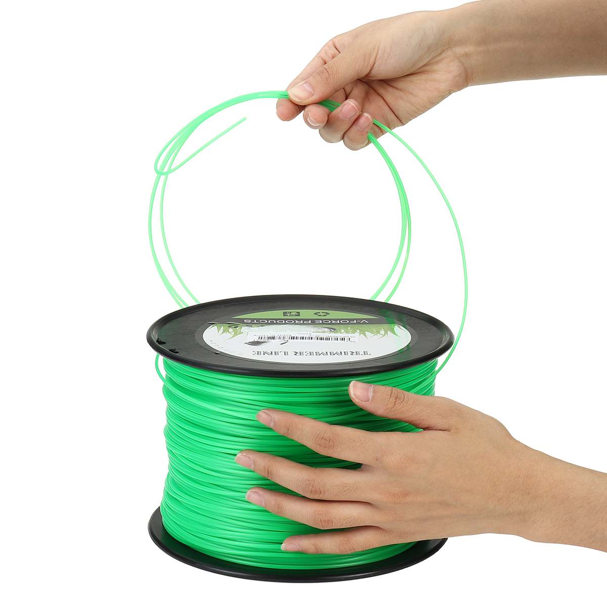 2mm x 50m/100m/372m Strimmer Line Brushcutter Parts Grass Trimmer Nylon Garden Cord Wire Round String Home Garden Tool Supplies