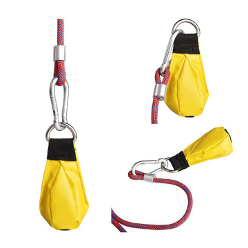 Outdoor Tree Rock Climbing Throw Weight Pouch Waterproof Caving Rescue Safety Rope Throwing Bag With 210G Stainless Steel Ball