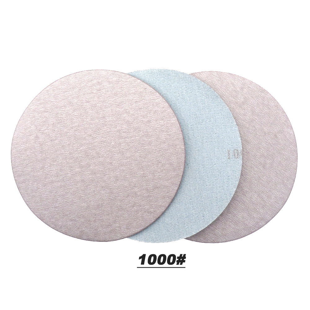 25PCS 125mm /5'' Inch Sanding Discs Hook Loop SandpaperGrit 1000 /2000 /3000/ 4000/ 5000 Round Sandpaper Disk Sand Sheet