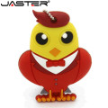 JASTER New arrival pendrive 4GB 8GB 16GB 32GB 64GB silicone Mini Owl / robot usb flash drive Pen drive Memory stick lovely gift