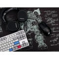 Mechanical keyboard Mousepad zaku II ms-06 900 400 4 mm non Stitched Edges Soft/Rubber High quality