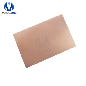 75x100x1.5mm FR4 Copper Clad Laminate Sheet Circuit Double side PCB 10X7.5cm