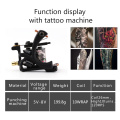Starter Tattoo Kit 8 Wrap Coils Tattoo Gun Machines Grips Needles Tips Power Supply Beginner Tatu Tattoo Supplies
