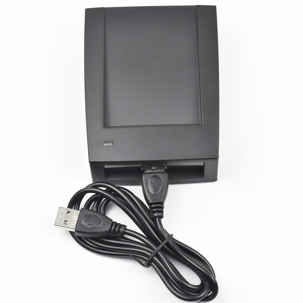 125KHz 13.56MHz RFID Reader USB Proximity Sensor Smart Card Reader No Drive Issuing Device USB for Access Control