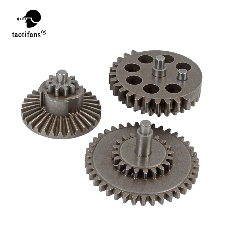 Tactifans Original High Torque AEG Spur Bevel Sector Gear Set for Ver.2/3 Airsoft Gearbox Army Hunting Paintabll Accessories