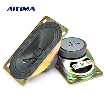 AIYIMA 2Pcs 2.75Inch Mini Portable Speakers 4Ohm 3W Tweeters Loudspeaker DIY Altavoz Bluetooth Speaker Home Theater Sound System