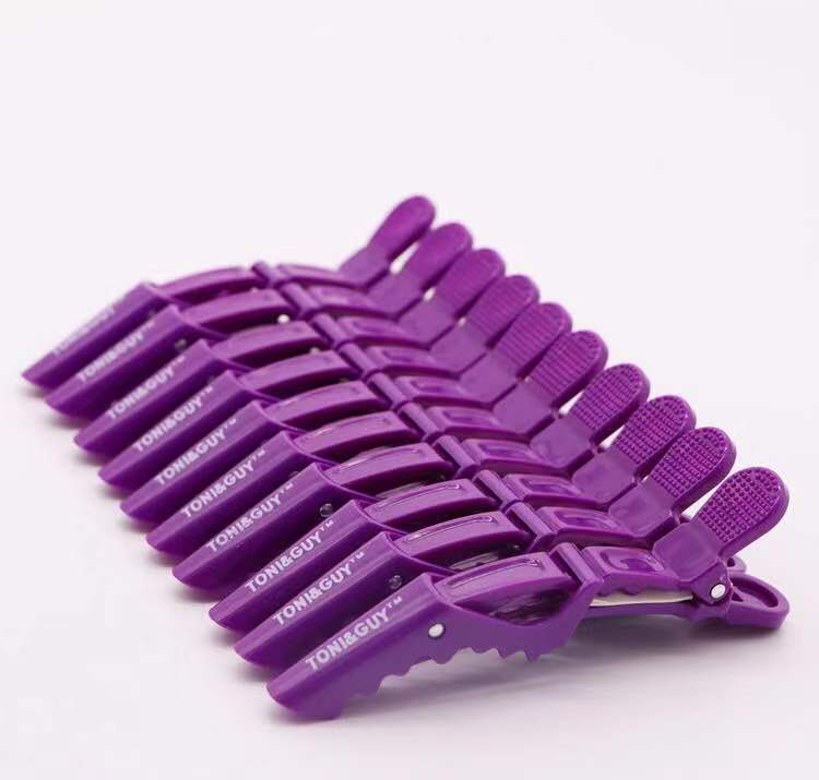30Pcs/pack Plastic Hair Clip Hairdressing Clamps Claw Hair Section Clips Grip Cutting Barbers For Salon Hair Styling Accessories