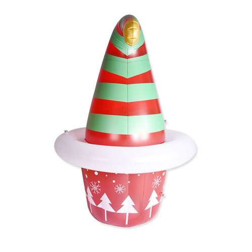 Custom PVC inflatable ornament christmas hat decoration for Sale, Offer Custom PVC inflatable ornament christmas hat decoration