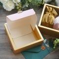 15*15*6.5cm 3set Gold Cute Unicorn Balloon Design Paper Box + Bag As Birthday Baby Shower DIY Gift Packaging Use