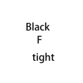 Black F tight