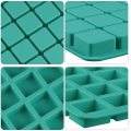Home Kitchen Cake Mold Cavities Cube Square Caramel Candy Silicone Chocolate Truffles Jelly Ice Tray Mould Bake Decorating Tool