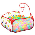 90cm Funny Basketball Baby Beach Tent Children Kids Baby Easy Folding Toy Tent Ball Pit Playhouse Garden Pool Portable Tent