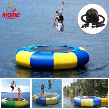 IHOME Water Trampoline 3/4/5m Diameter PVC Inflatable Bouncer Inflatable Water Play Equipment Personal Customized Dropshipping