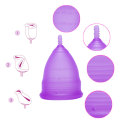 Women Cup reusable Hygiene Lady cup 100% Medical Grade silicone Menstrual cup for Women health care copa menstrual In Stock