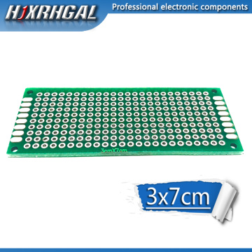 5pcs 3x7cm 3*7 Double Side Prototype PCB diy Universal Printed Circuit Board hjxrhgal