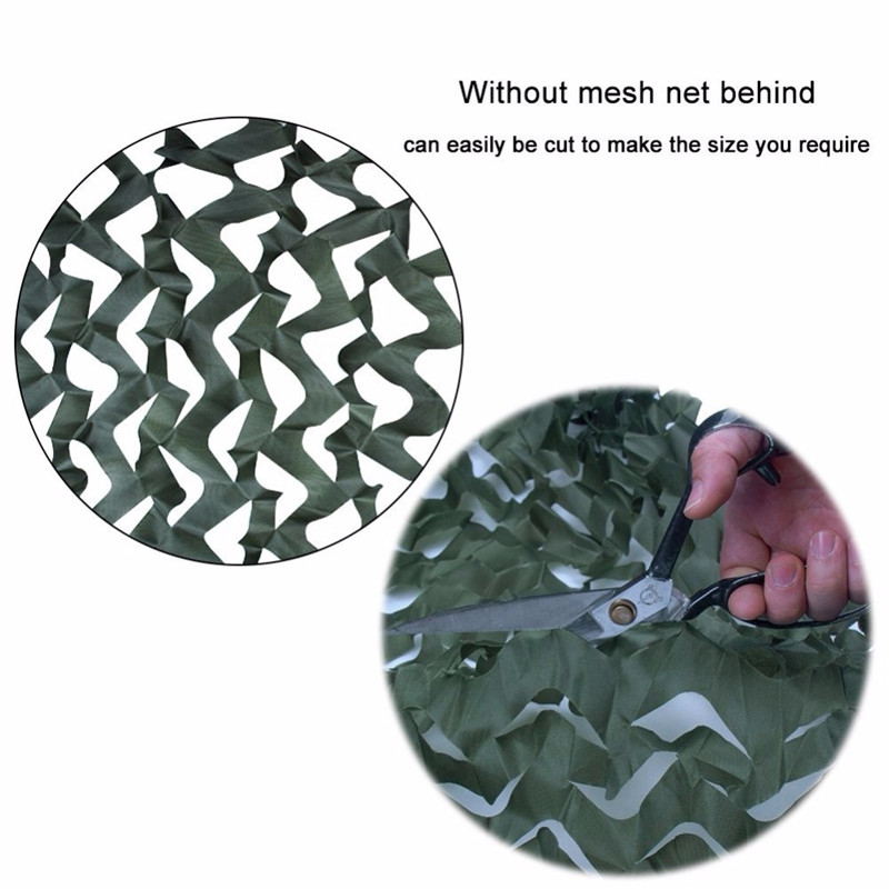 1.5*2M Green Camouflage Nets Home Garden Party Decoration Car Covers Outdoor Awnings Greenhouse Garages Carport Canopy Camo Net