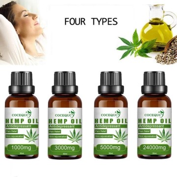 30ml 100% Pure Natural Hemp Seed Oil Soothing Fatigue Pain Relief Relieving Relaxation Sesame Stress Massage Care Oils Skin C2A6