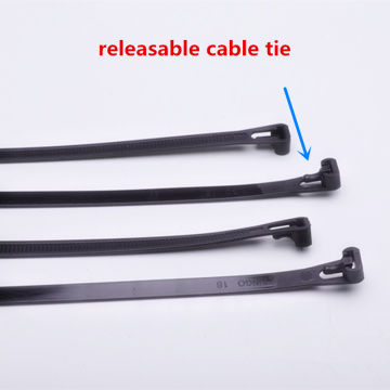 20PCS Zip Ties Releasable Cable Tie color Black and White Plastic 8mm*150mm 8*200 8*250 8*300 8*400 8*450mm