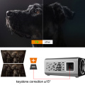 WZATCO T6 HD LED Projector 3000Lumen Android 10.0 Option Portable HD I USB Support 4K 1080p Home Theater Cinema Proyector Beamer