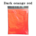 50g Dark Orange Red Glitter Powder Pigment Coating for Painting Nail Decorations Automotive Arts Cra