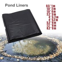 9Sizes HDPE Fish Pond Liner Heavy Duty Landscaping Pool Pond Garden Pool Reinforced Waterproof Liner Cloth 0.12mm Thickness