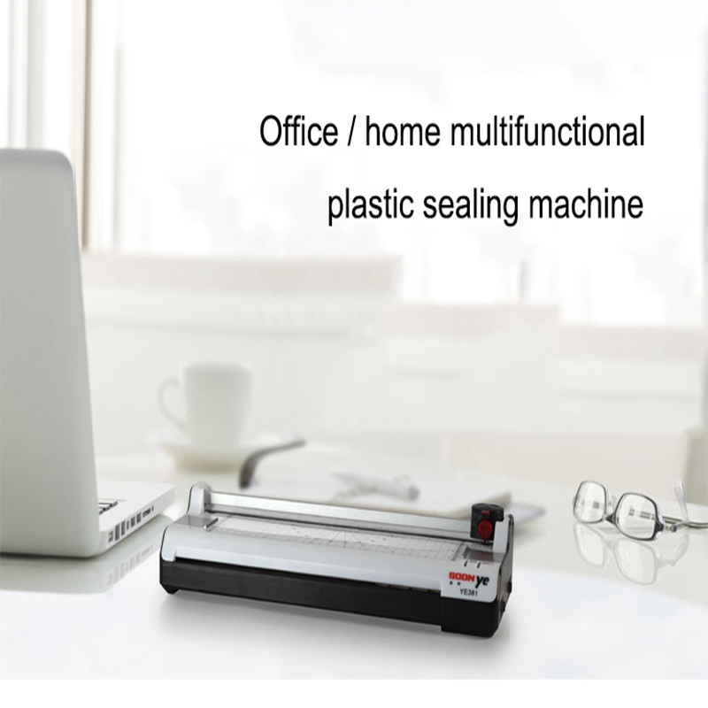 A4 Photo Paper Hot and Cold Thermal Laminator Machine Quick Warm-up Fast Laminating Speed with Pouch Board EU Plug