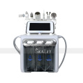 Portable 6 In 1 Water Oxygen Jet Peel Hydra Dermabrasion Ultrasound RF Cold Hammer Spa Facial Machine