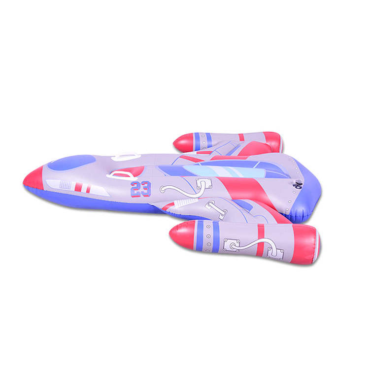 Factory Customization Airplane Inflatable Mount Swimming Float 3