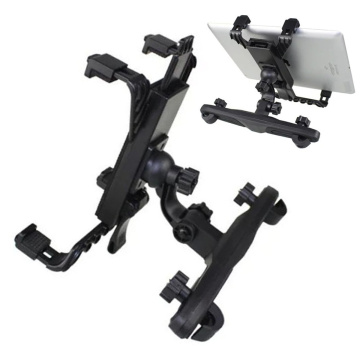 Universal 360 Rotation Adjustable Car Holder Back Seat Headrest Mount Holder Stander for 7