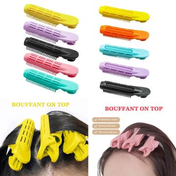 Hair Curler Clips Clamps Roots Perm Rods Styling Rollers Fluffy DIY Hair Tools Lightweight Easily Carrying Hair Part for women
