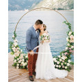 Metal Wedding Arch Round Frame Iron Circle Background Backdrop Support Balloons Stand Gate Outdoor DIY Decoration