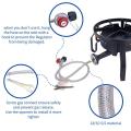 Portable Cast-Iron Camping Outdoor Propane Burn