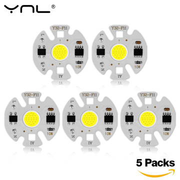 5Pcs Lampada LED Lamp 220V 3W 5W 7W 9W Smart IC For DIY LED Light Bulb Downlight Spotlight No Need Lighting Transformer