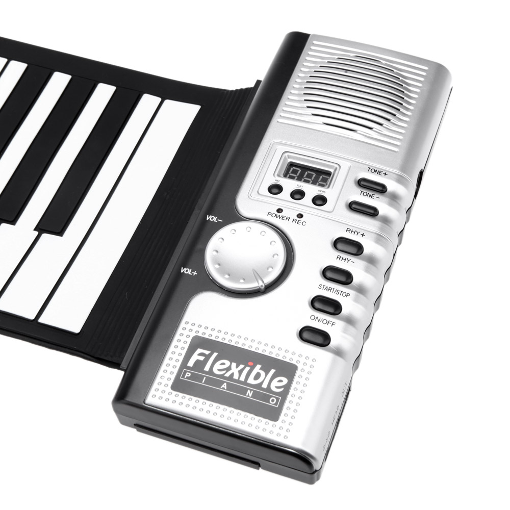High Quality Flexible Roll Up Piano 61 Keys Soft Keyboard Piano Electronic Digital Piano Portable Silicon Electronic Organ