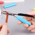 Candy Creative Portable Safe Scissors Paper Cutting DIY Art Office School Supply Pen Modeling Scissor 1PC