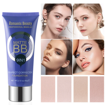 9 In 1 Bb Cream Face Foundation Ance Cover Brightening Concealer Cc Cream Sunscreen Whitening Moisturizing Concealer Base