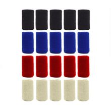 10 pcs/pack Nylon Mini Practical Comfortable Stretch Protect Finger Sleeve Breathable Basketball Bandage Support Sports Safety