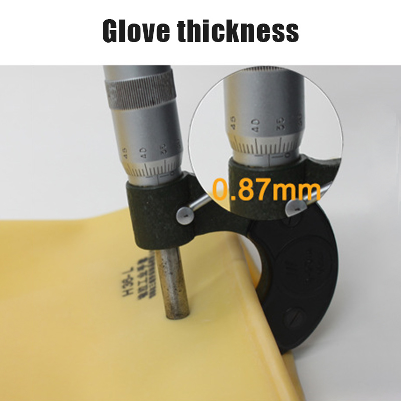 30/40/50/60cm Long Protective Gloves Acid Resistant Chemical Protection Latex Industrial Gloves for Work Household Merchandises