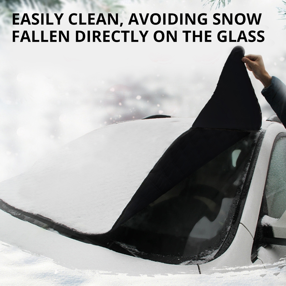 190x120 cm Car Sunshade Cover Snow & Ice Snow Shield For Windshield Winter Summer Sun Car Front Window Windscreen Cover