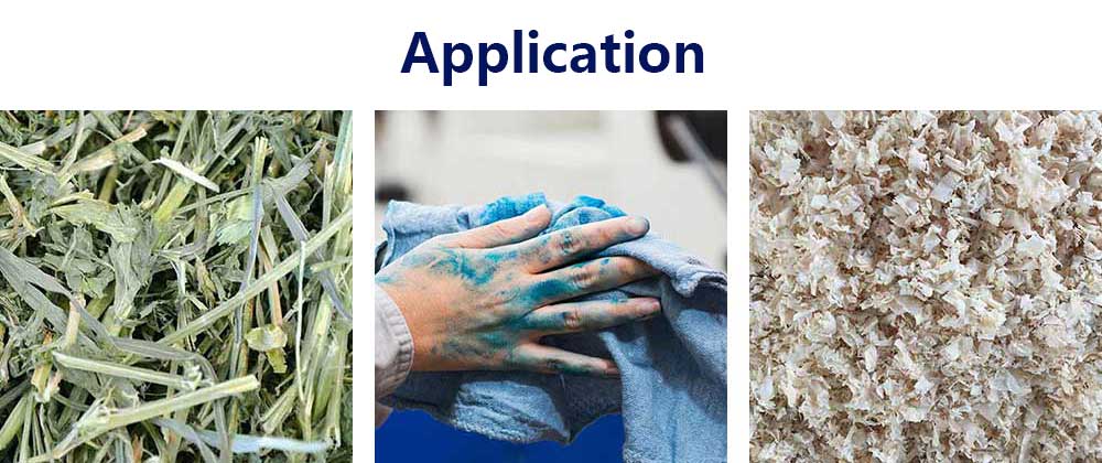 25kg Rags Baler Machine, Auto wiper bagging press, Horizontal Cotton Wipers Baler Machine